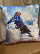 Load image into Gallery viewer, Sequins mermaid pillow