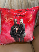 Load image into Gallery viewer, Sequins mermaid pillow