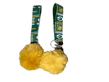 Load image into Gallery viewer, Faux Leather Wristlet keychain