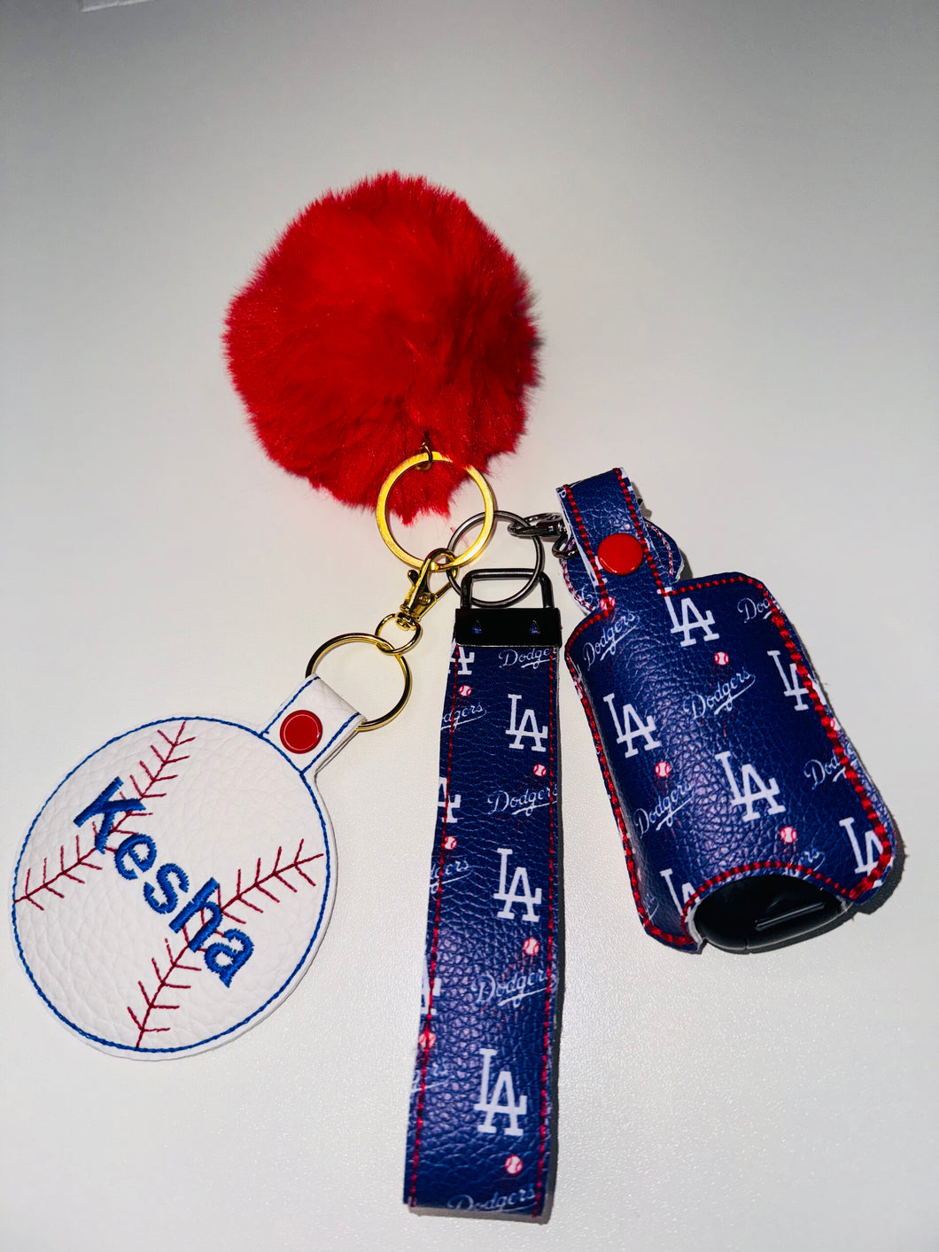 Baseball Keychain Set