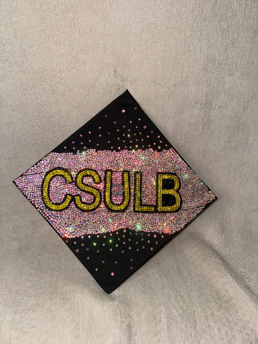 Rhinestone Graduation Hat – Crafty Bizness