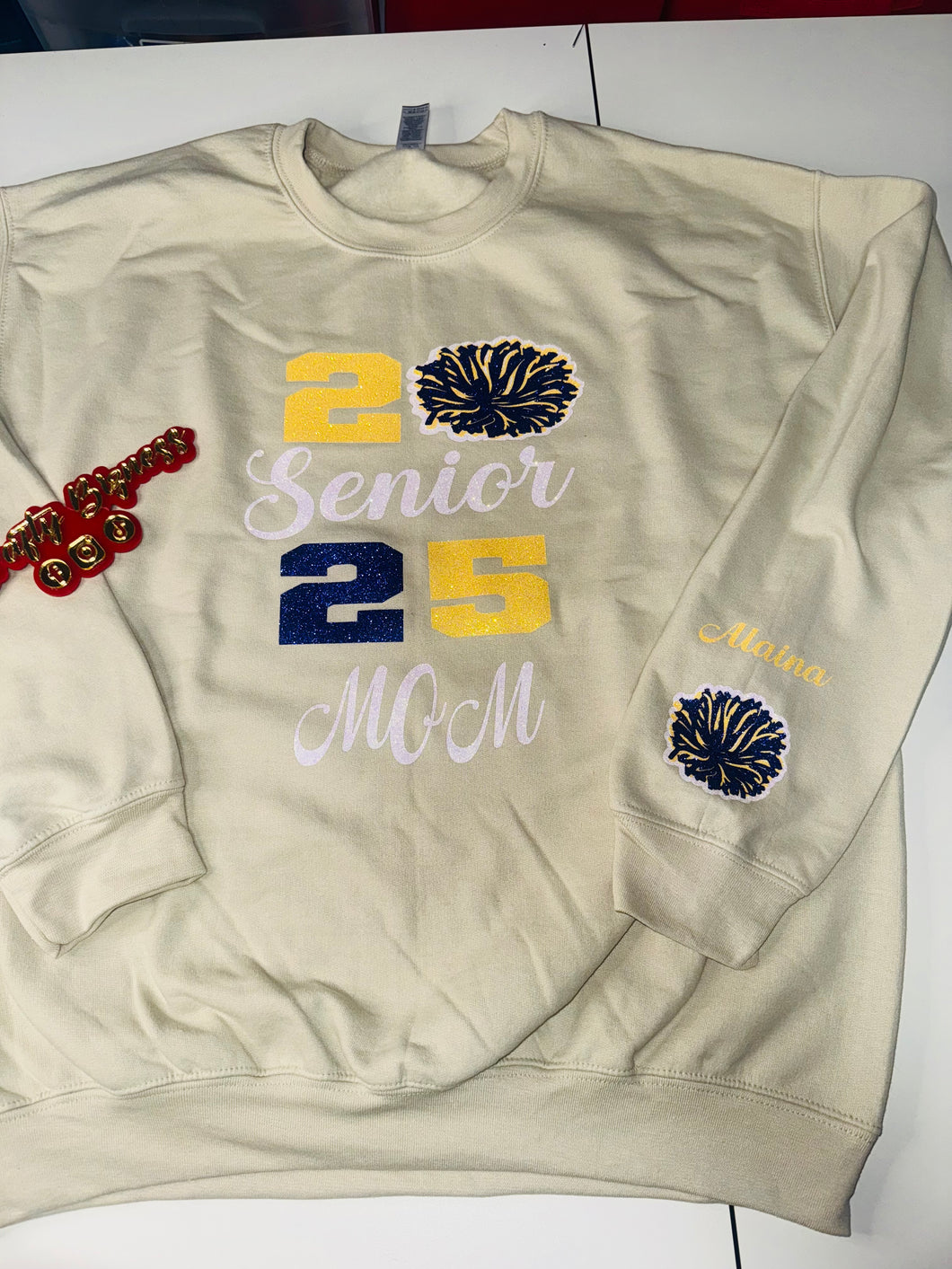 Senior Pom-Pom Sweatshirt