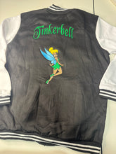 Load image into Gallery viewer, Tinkerbell Varsity Jacket
