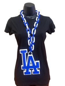 Baseball Oversized Logo Chain