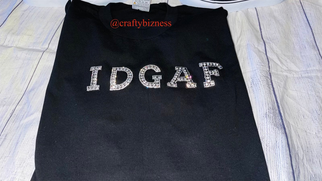 IDGAF Patched Tee