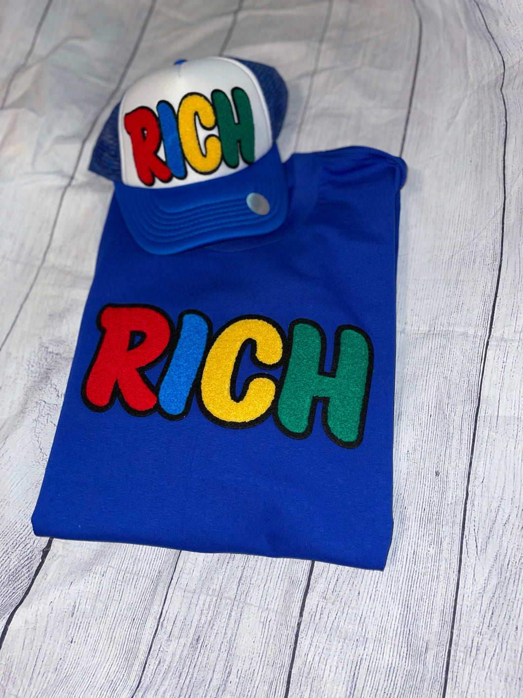 Rich Tee and Hat Set