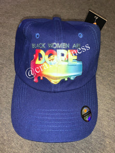 Black Women are Dope Strapback hat