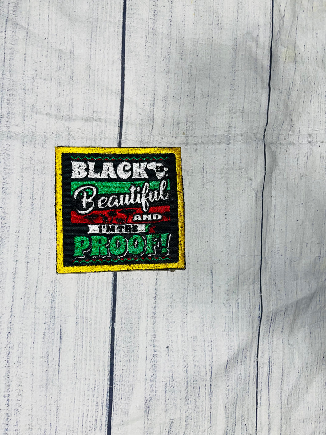 Black is Beautiful Embroidery Patch