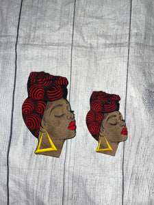 Head Wrap Iron on Patch