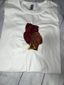 Headband lady tee