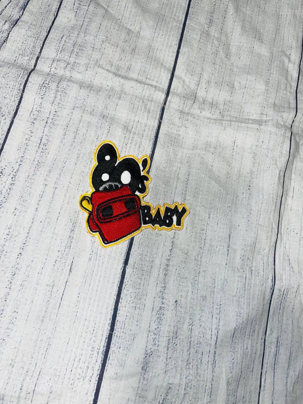 80s baby Embroidery Patch