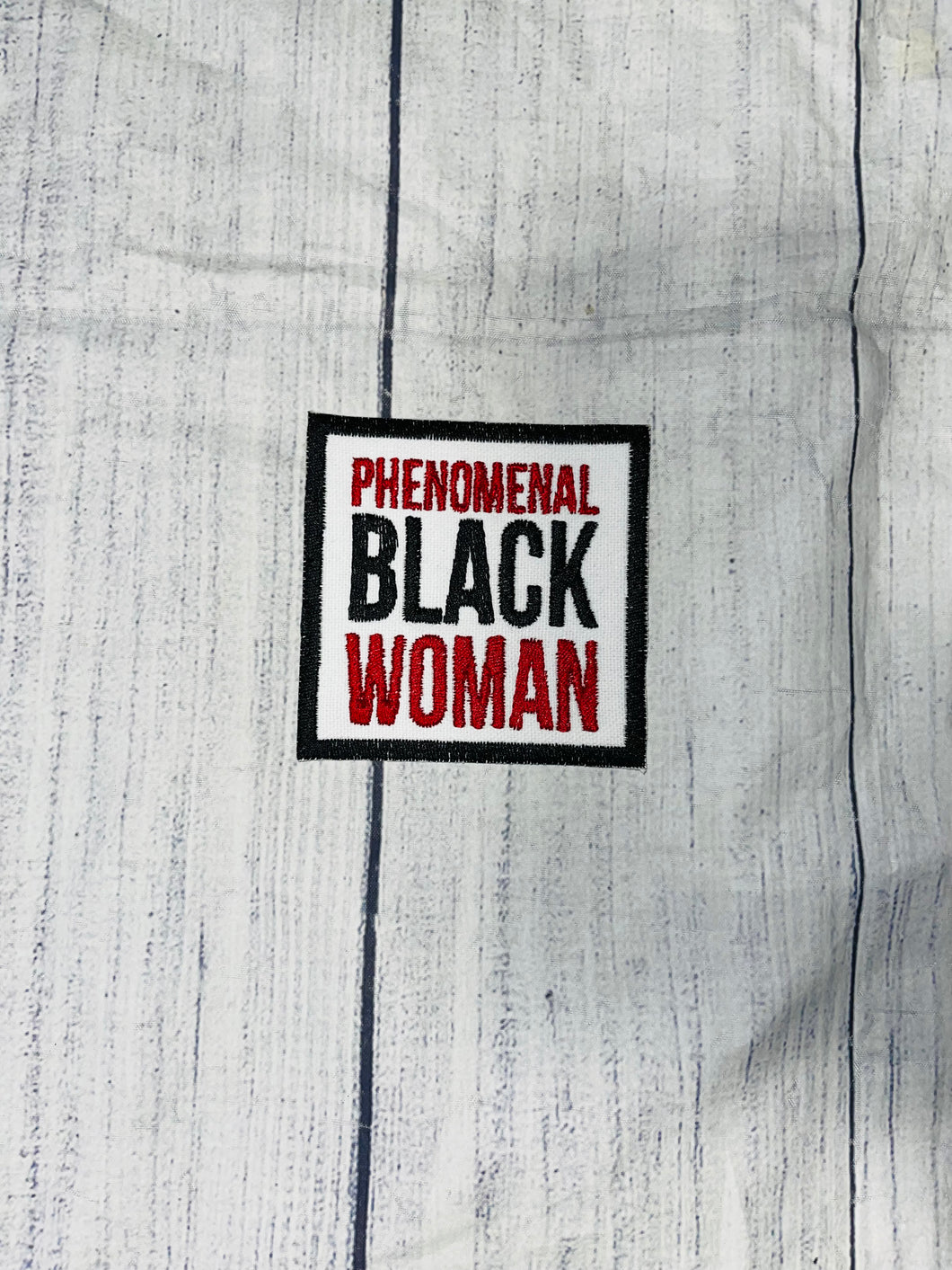 Phenomenal Black Woman Embroidery Patch